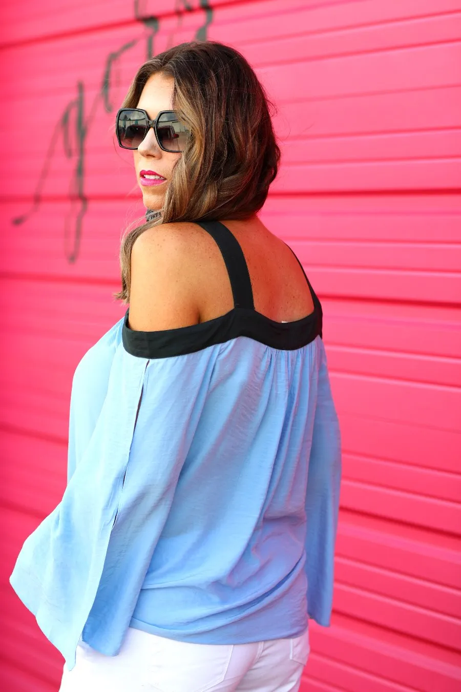 Alyssa Cold Shoulder Top