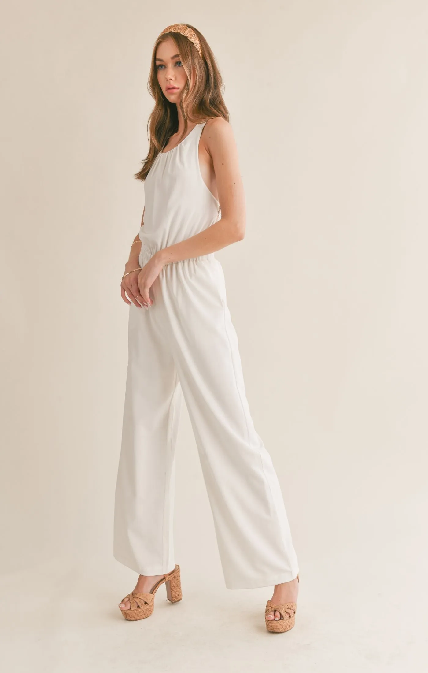 Assured Crossback Jumpsuit