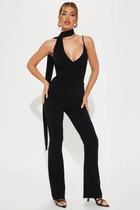 Being Chic Jumpsuit - Black