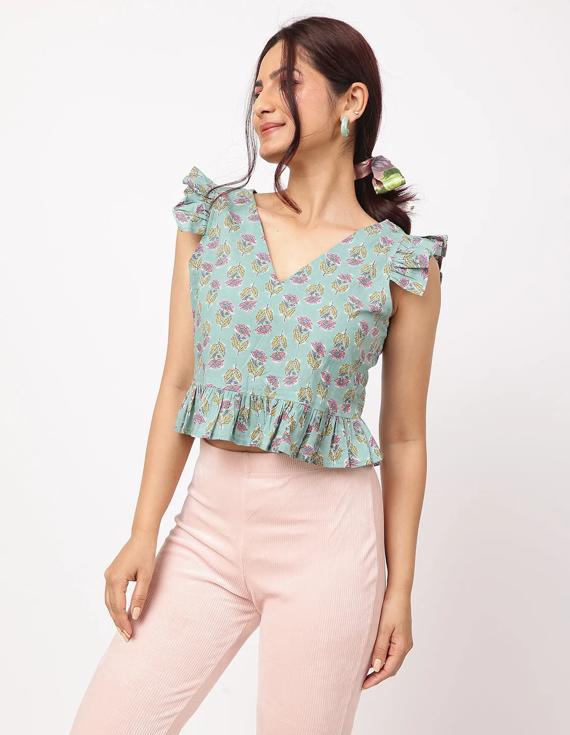 Binsa Frill Top