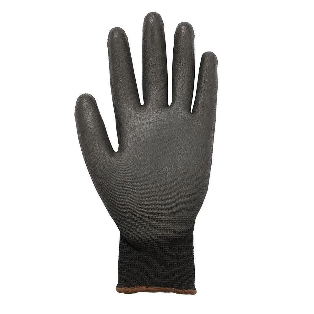 Black Light PU Breathable Glove (12 Pack)