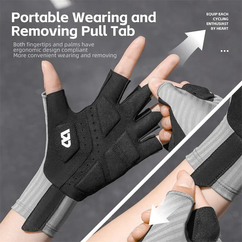 Breathable Half Finger Cycling Gloves