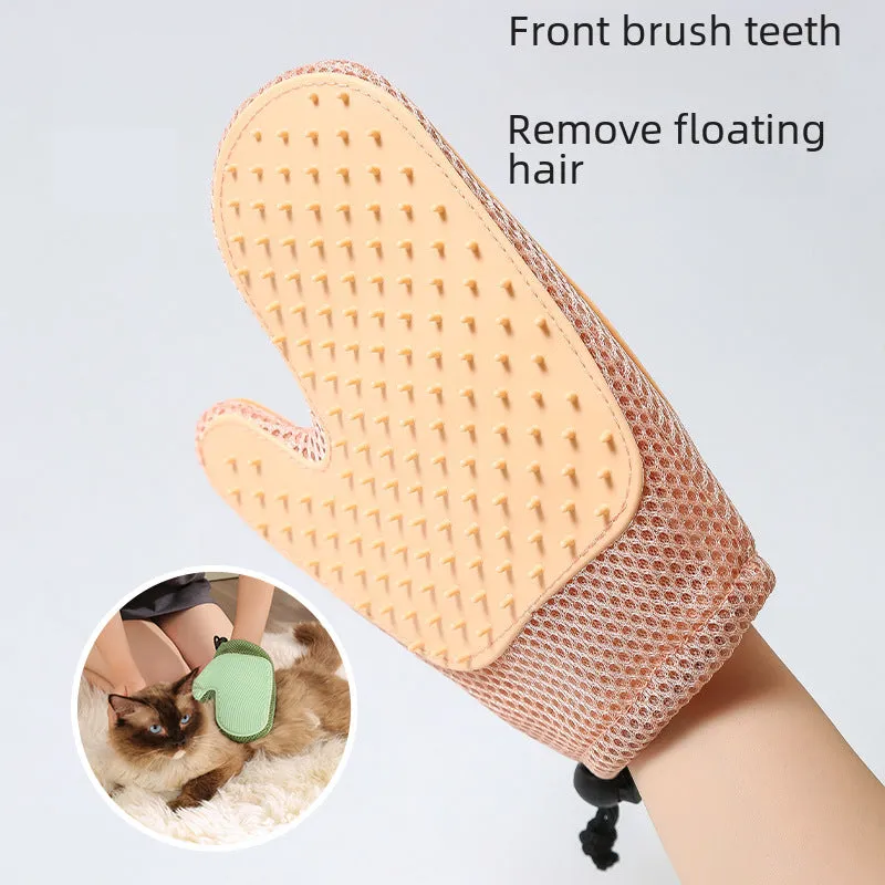 Cat Grooming Hair Removal Gloves