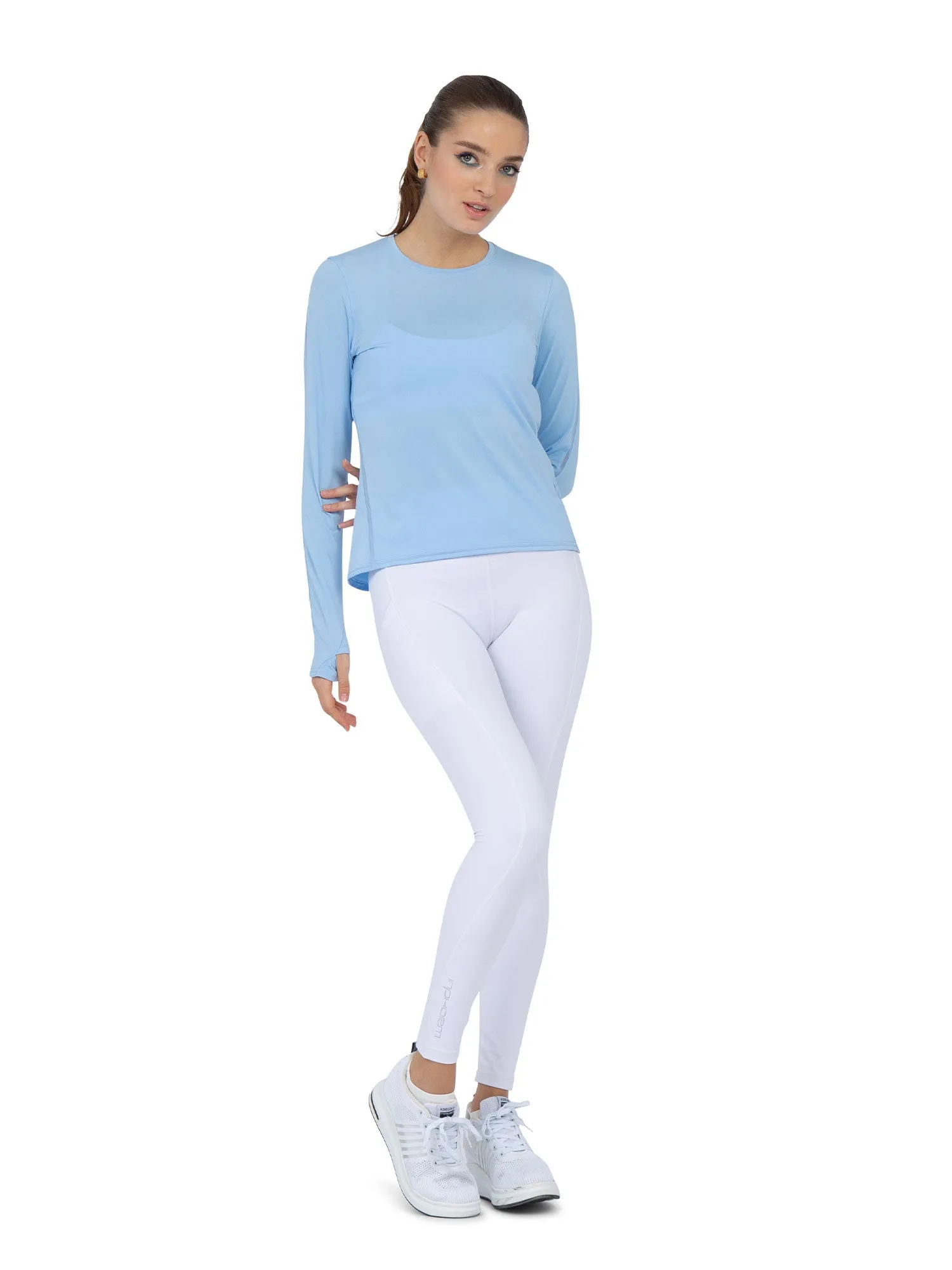 Classic Long Sleeve Crew Neck - Bluebell