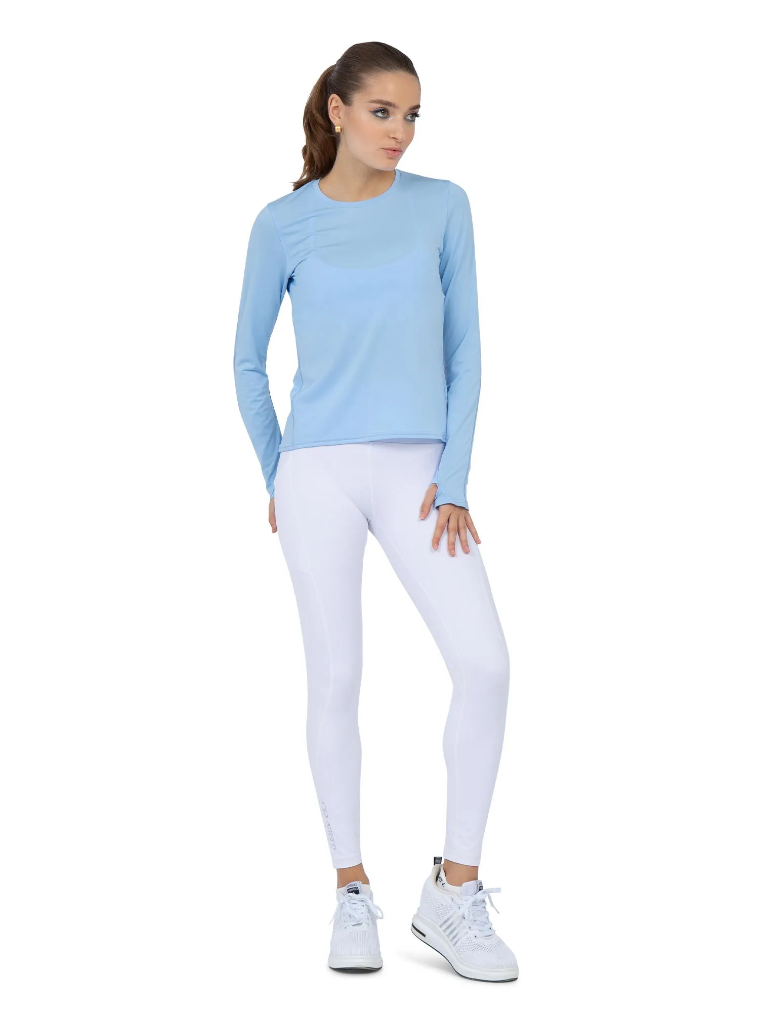 Classic Long Sleeve Crew Neck - Bluebell
