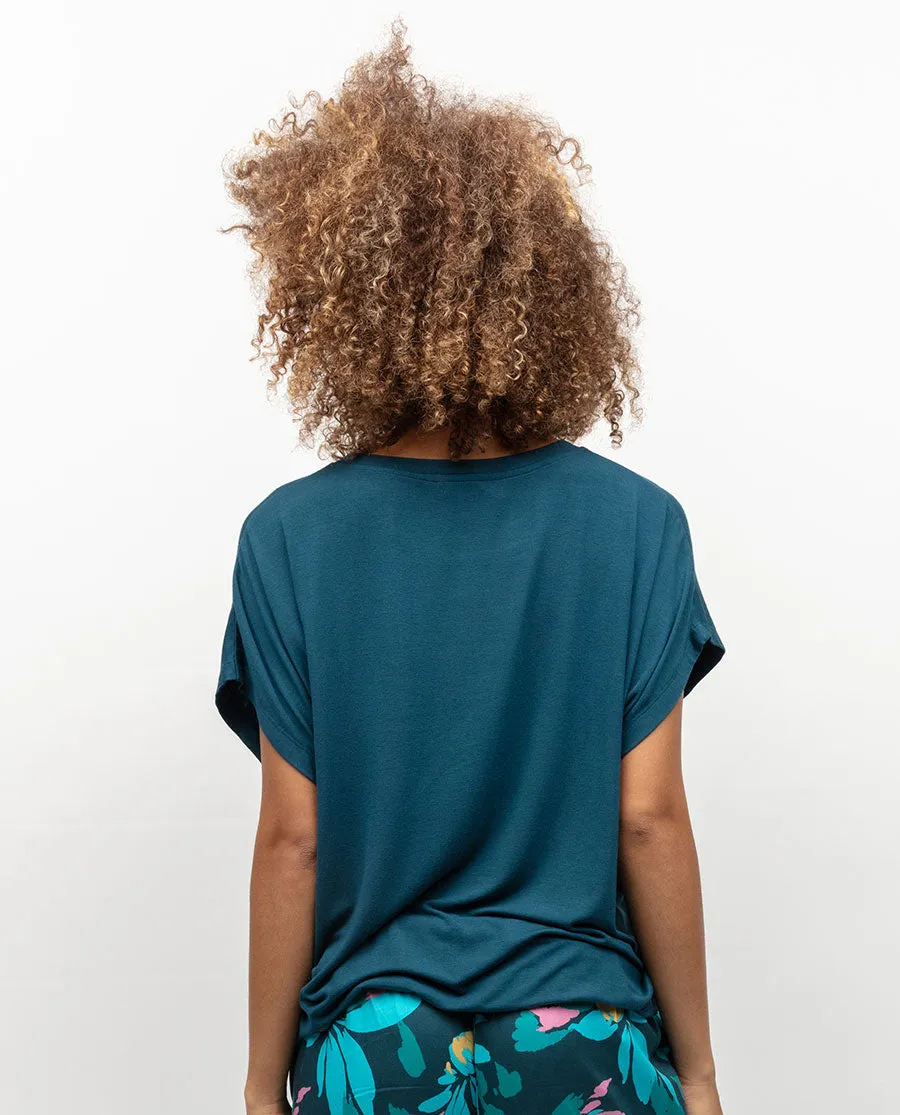 Cove Slouch Jersey Pyjama Top