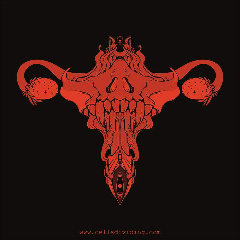 Death Metal Uterus, Racerback Tank Top