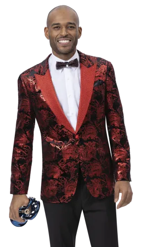 EJ Samuel Red/Blk Blazer J178