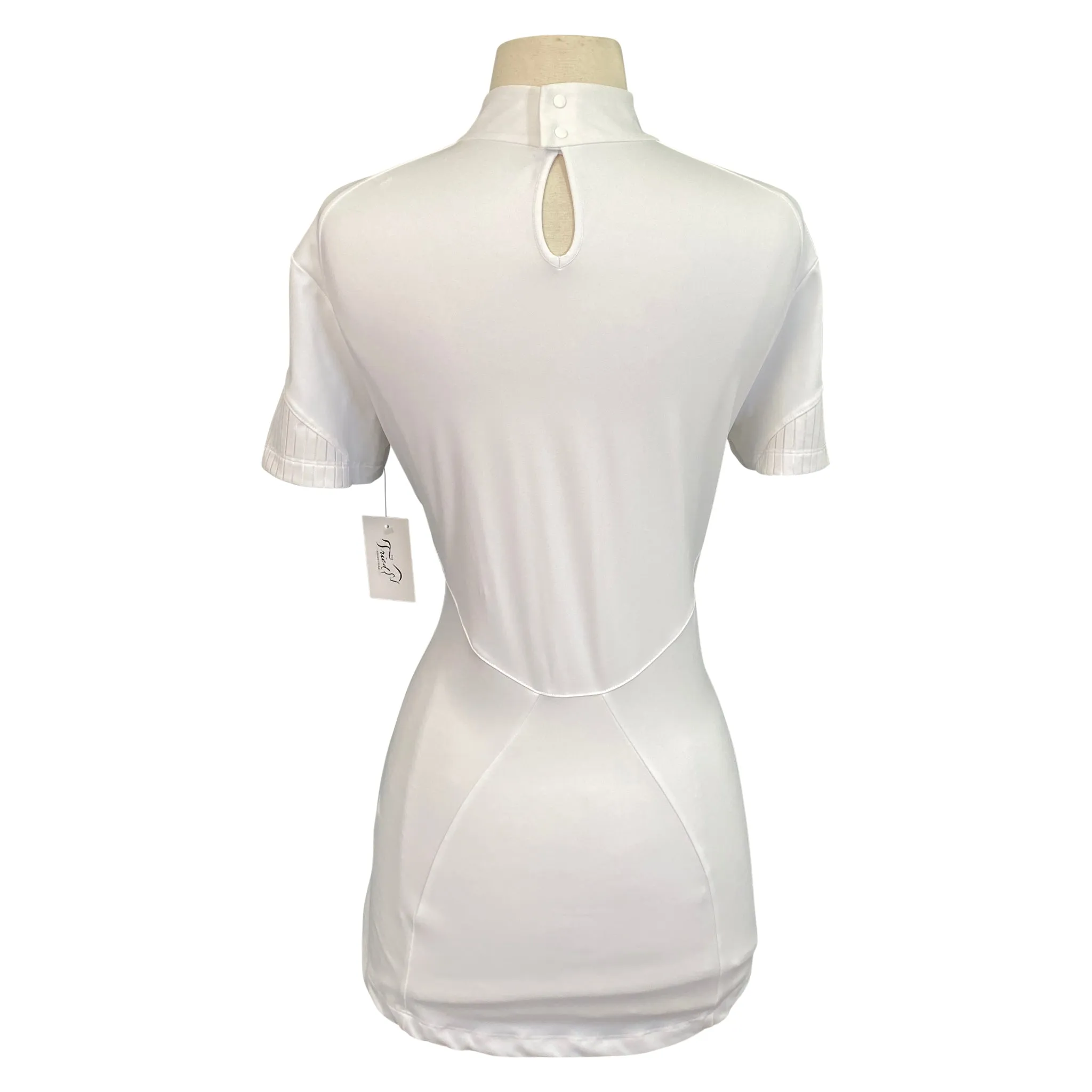 Equiline 'Megan' Show Shirt in White - Women's Large