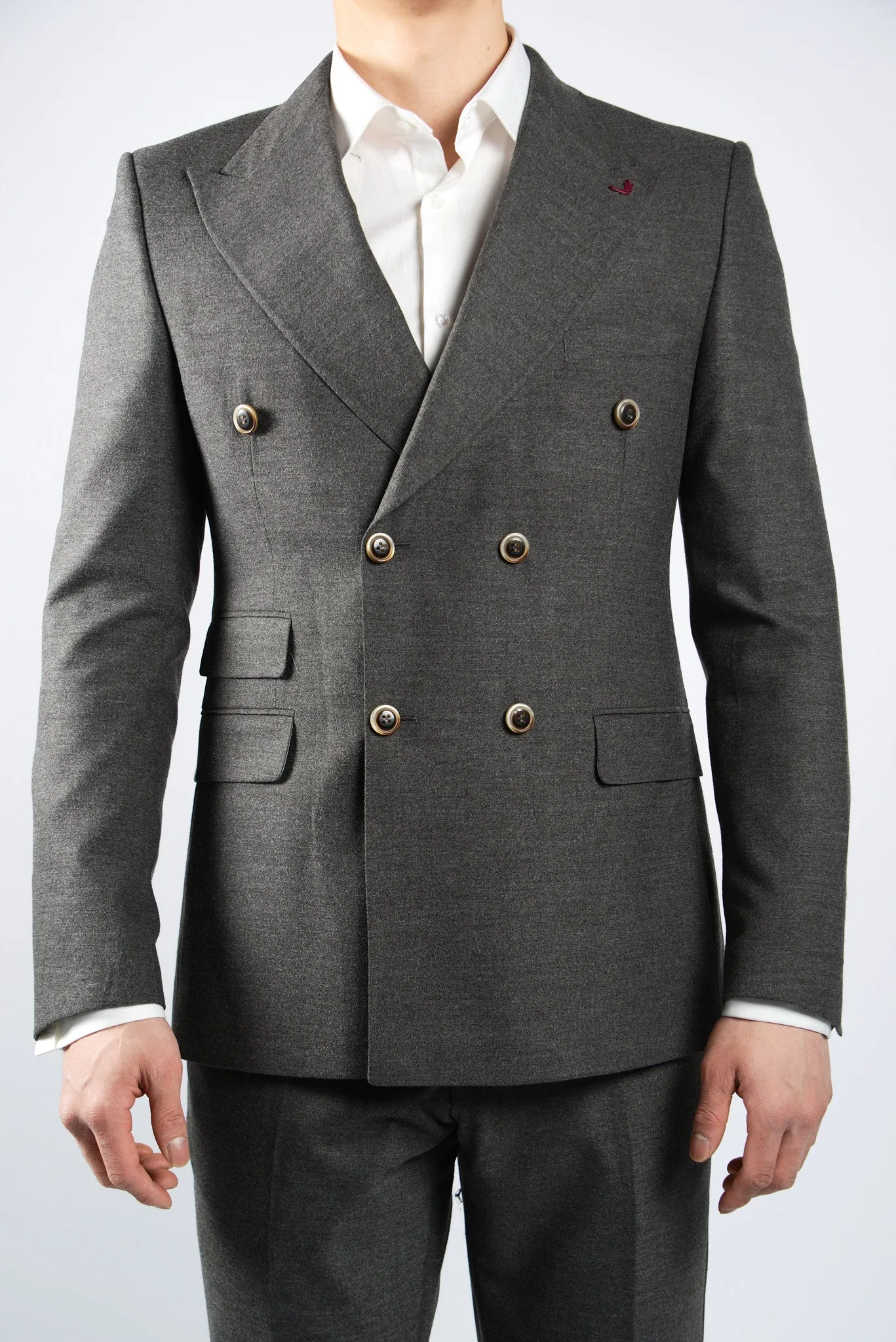 EURO BRUSHED TONAL DT DRESS PANT