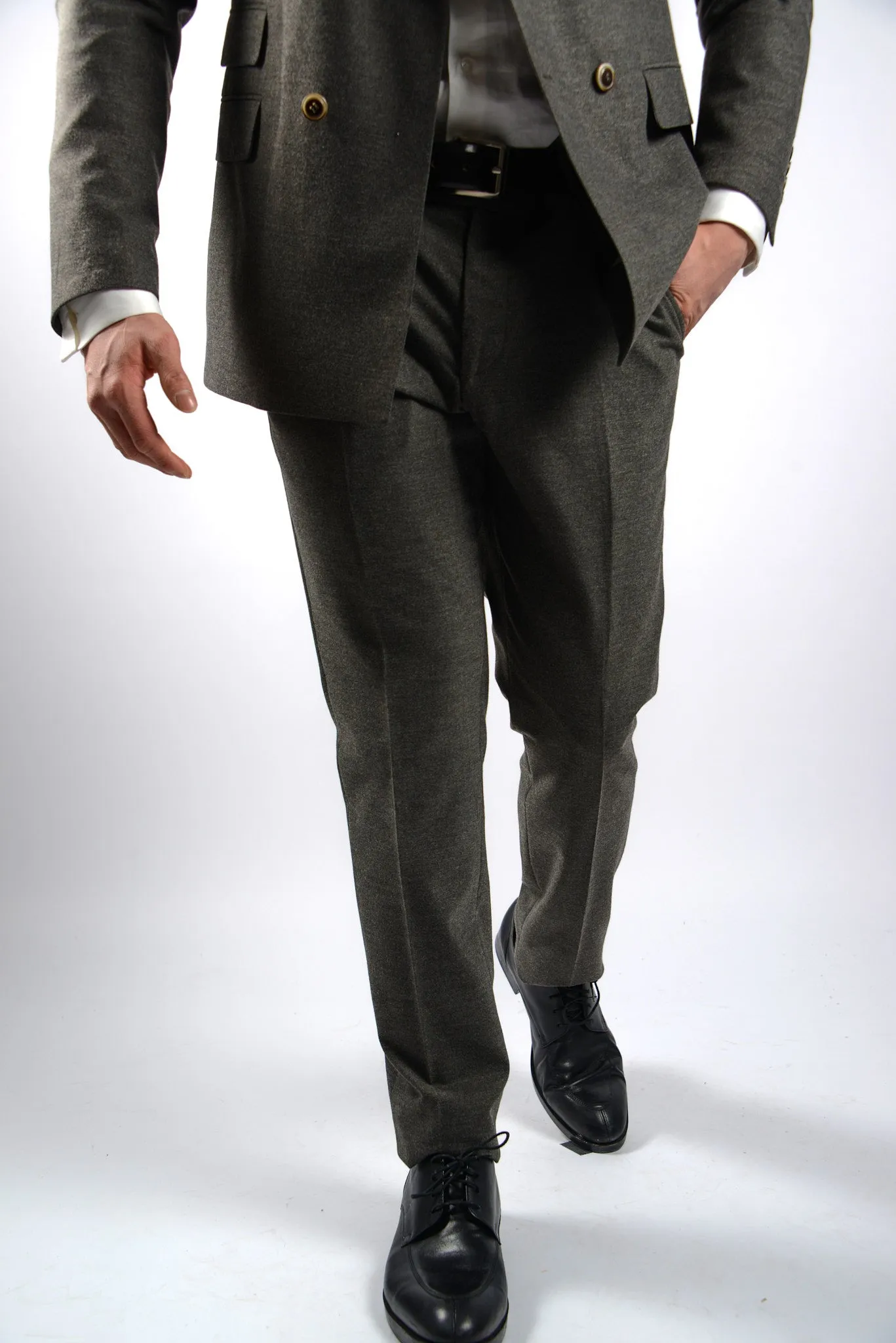 EURO BRUSHED TONAL DT DRESS PANT