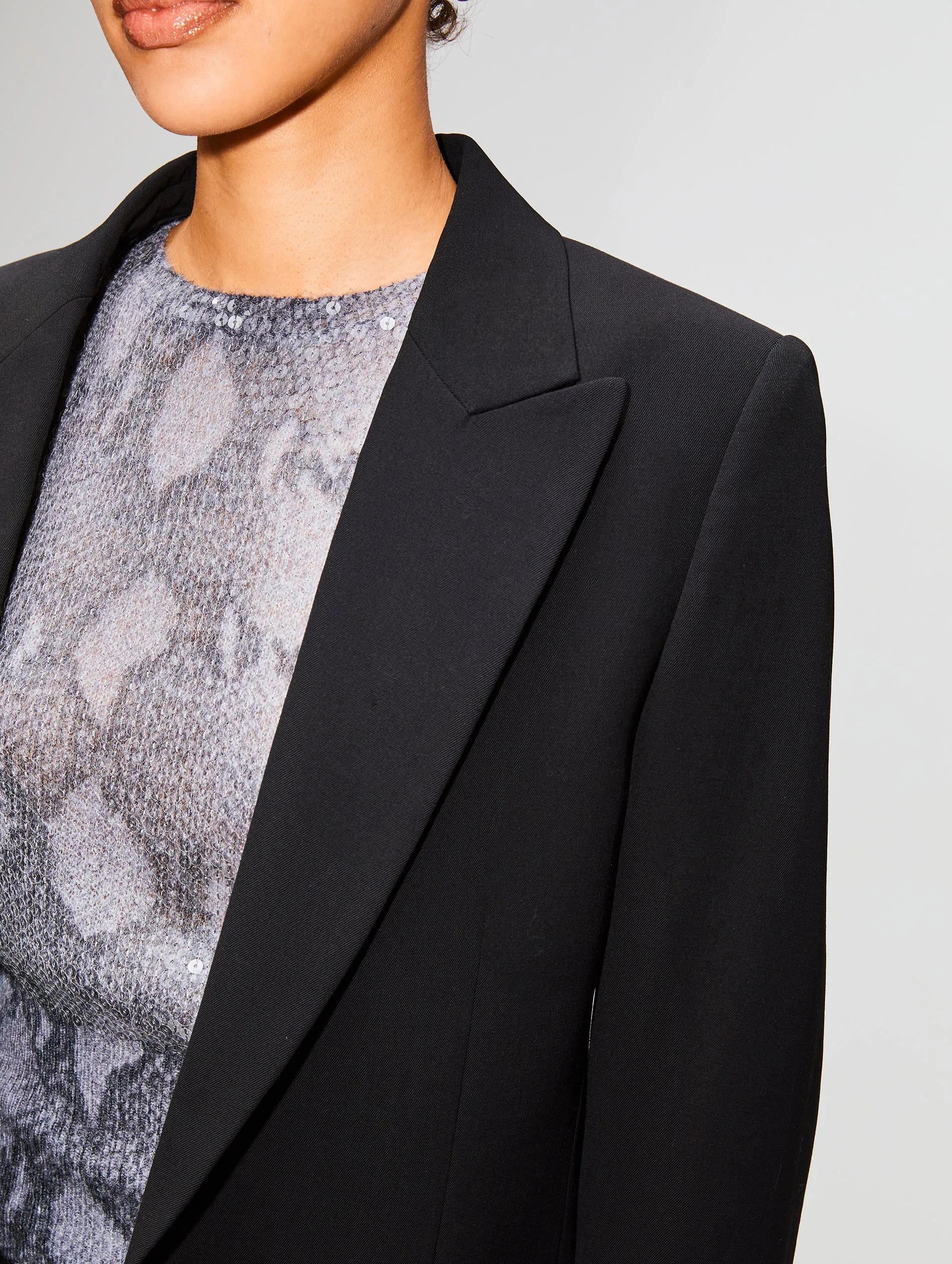 Exclusive Single Breasted Juniper Blazer