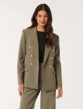 Certainly! Here’s an optimized product title for an e-commerce listing:

Stylish Womens Immie Double Breasted Blazer - Elegant Business Casual Jacket

This title includes modifiers such as Stylish, Womens, Elegant, and Business Casual to enhance its appeal and searchability.