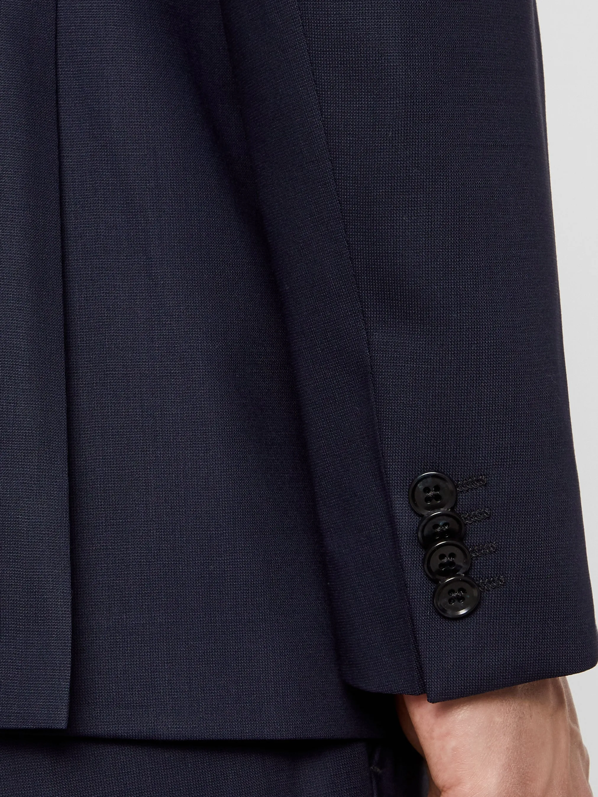 J.Lindeberg Mens Donnie Soft Natural Comfort Blazer - JL NAVY, Stylish and Comfortable Navy Blue Jacket for Men