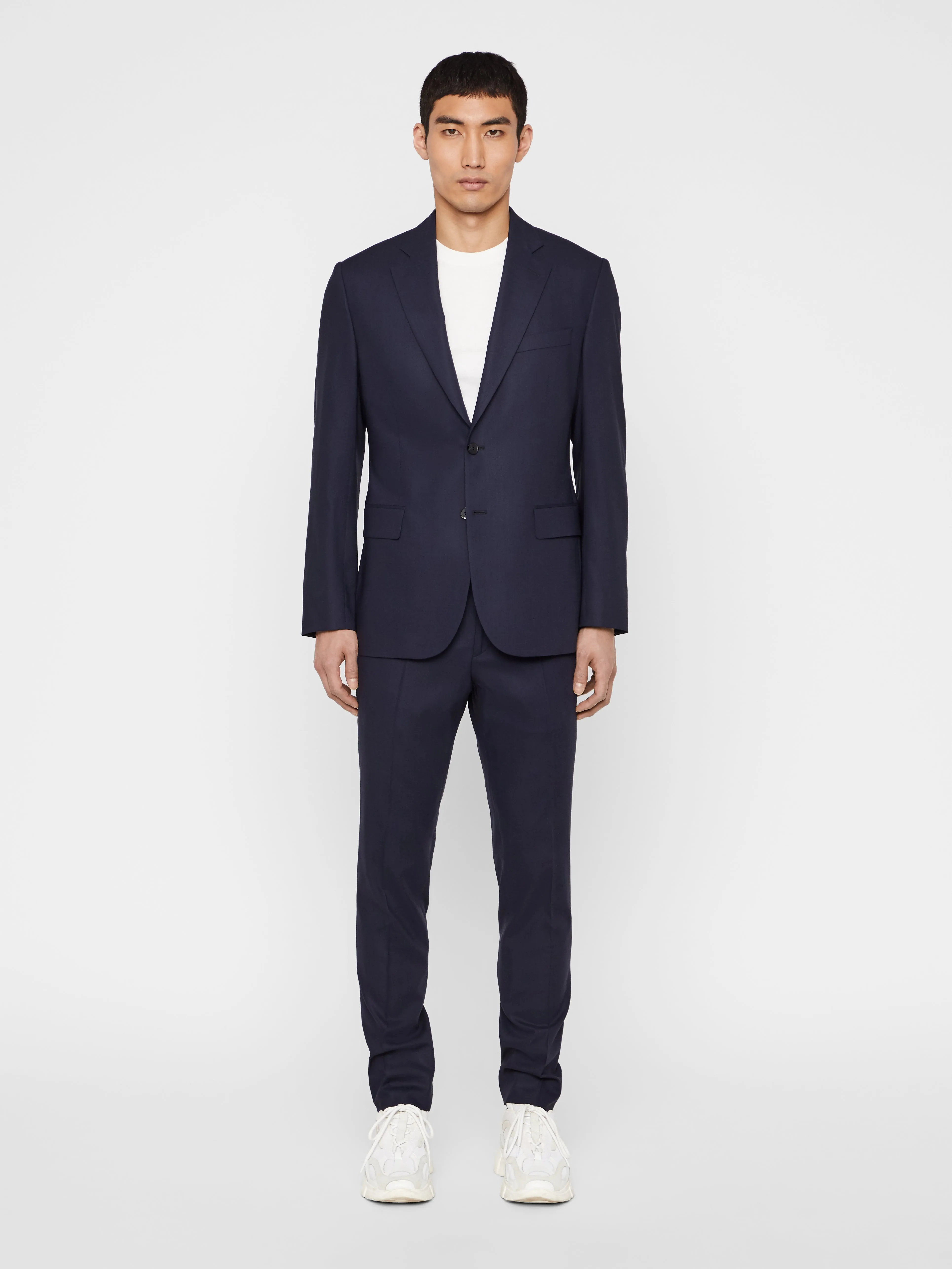 J.Lindeberg Mens Donnie Soft Natural Comfort Blazer - JL NAVY, Stylish and Comfortable Navy Blue Jacket for Men