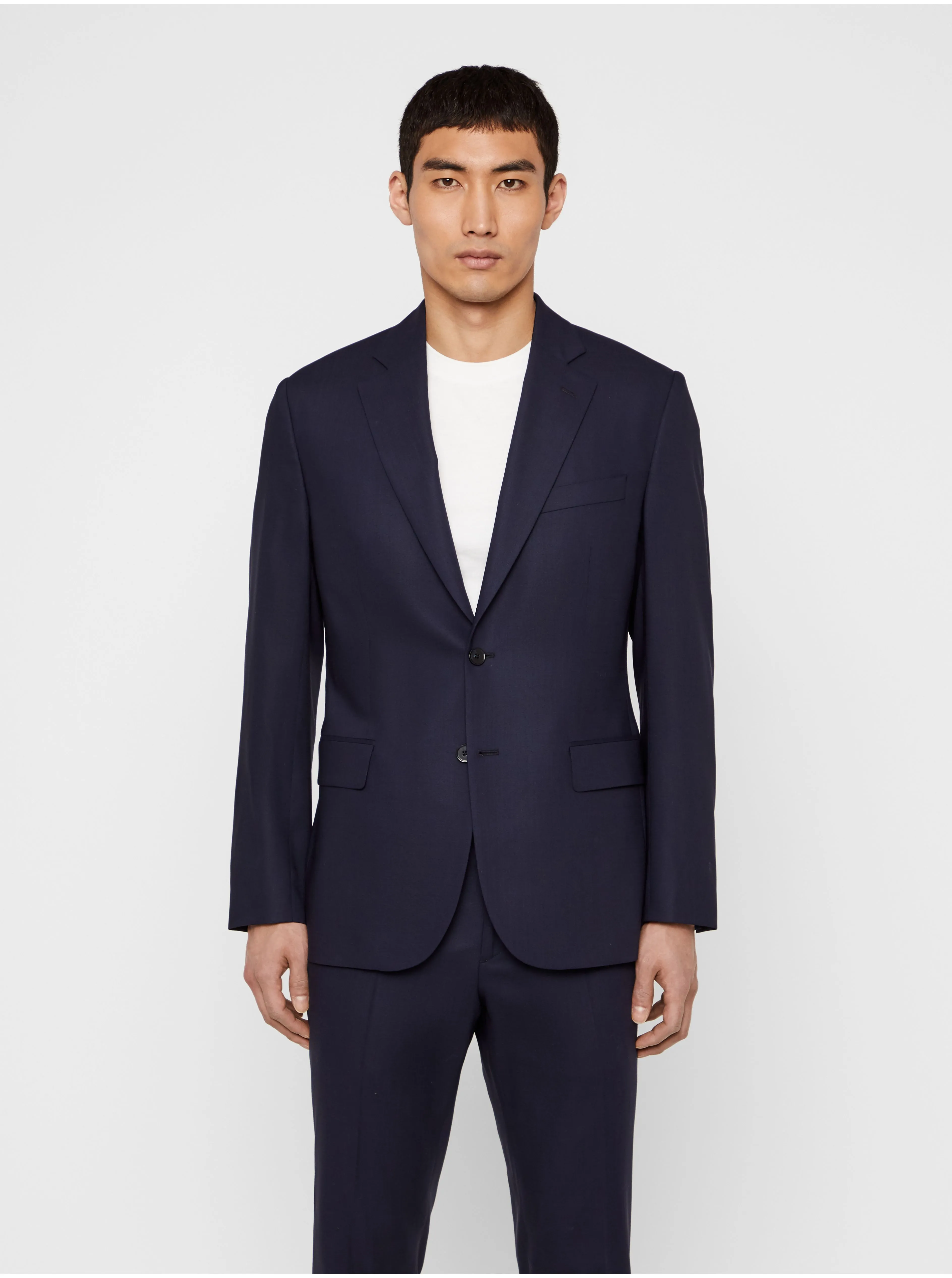 J.Lindeberg Mens Donnie Soft Natural Comfort Blazer - JL NAVY, Stylish and Comfortable Navy Blue Jacket for Men