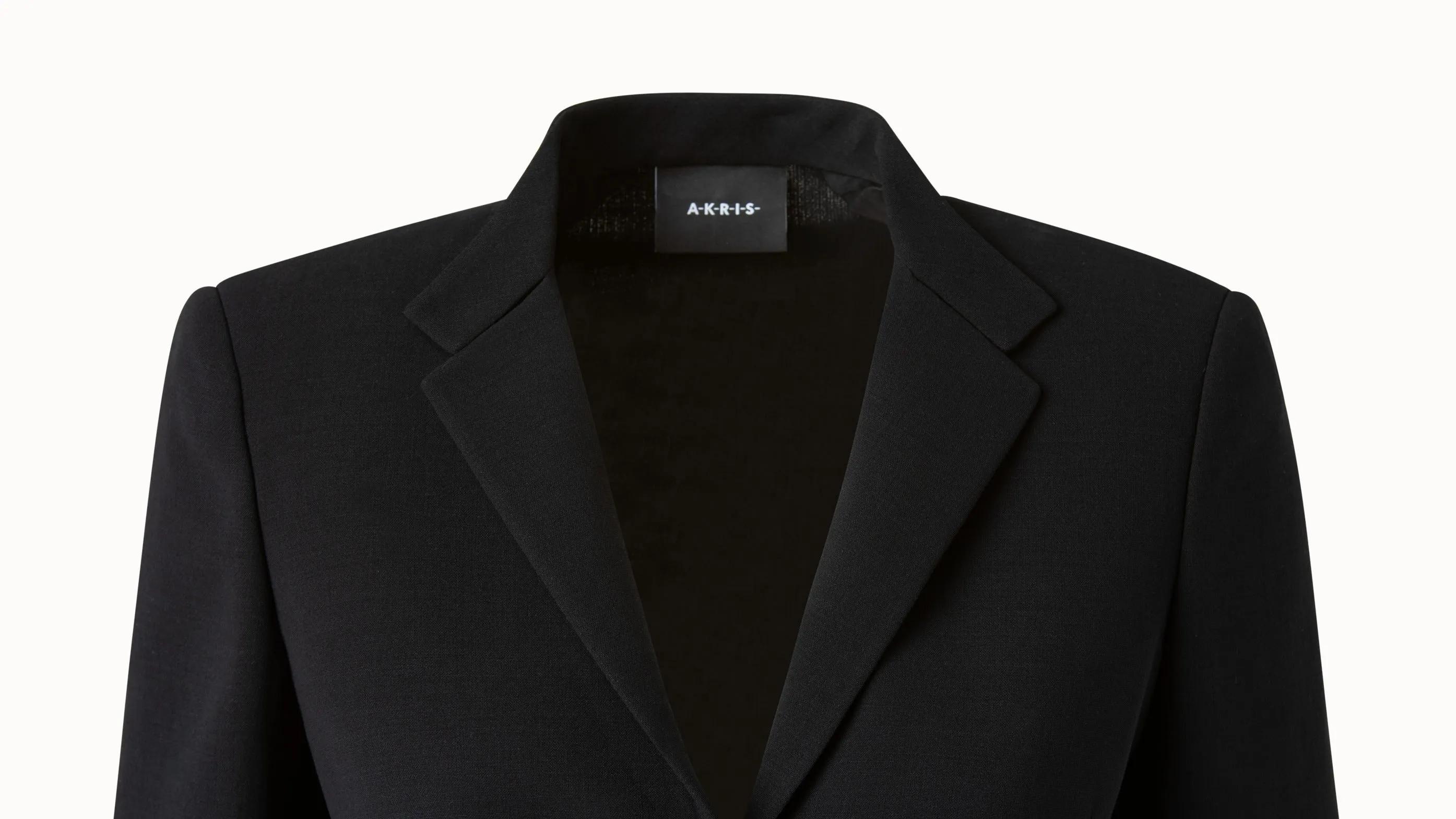 Kurzer Blazer aus Double-Face-Wolle