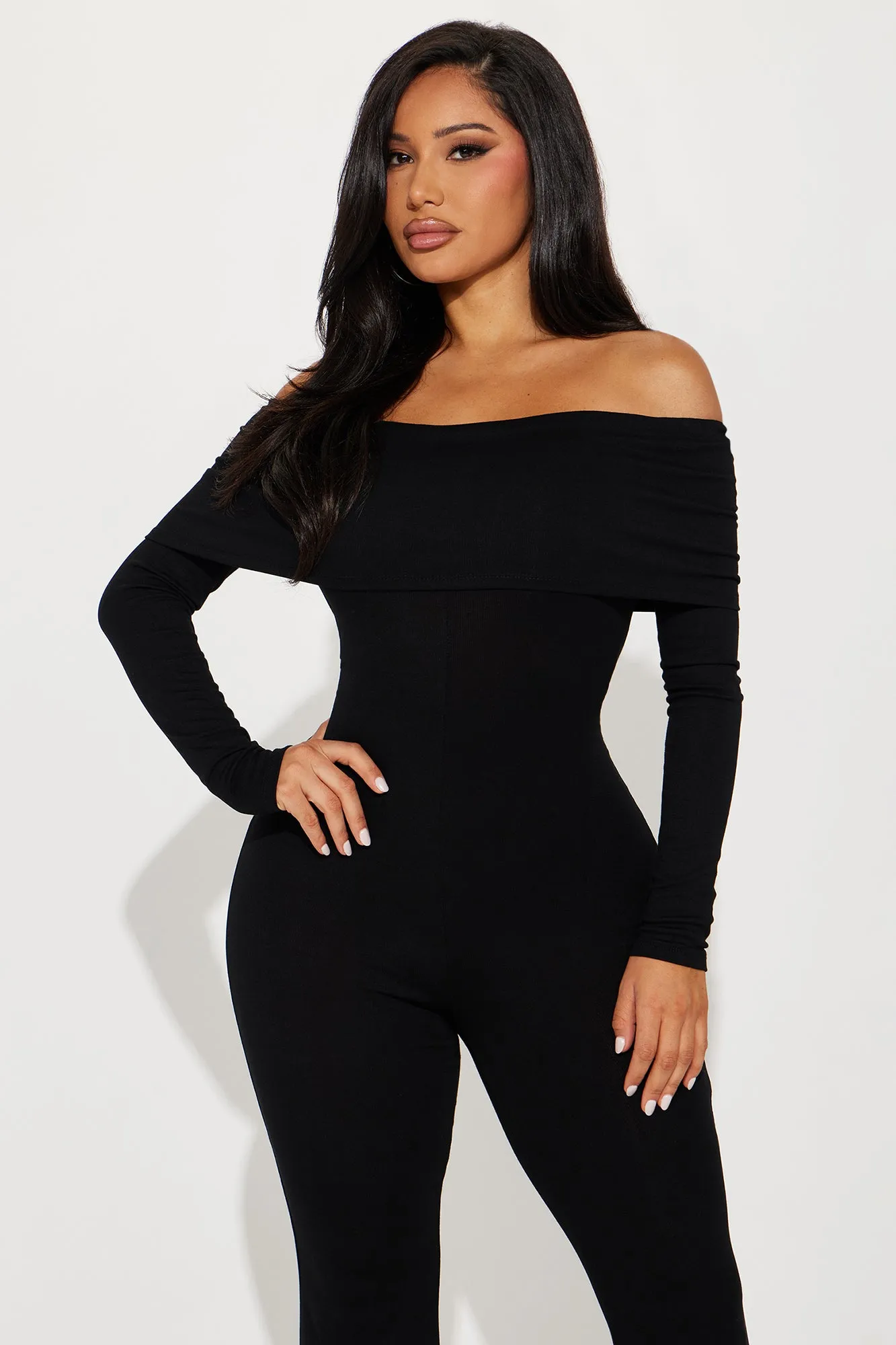 Perfectly Good At It Jumpsuit  - Black
