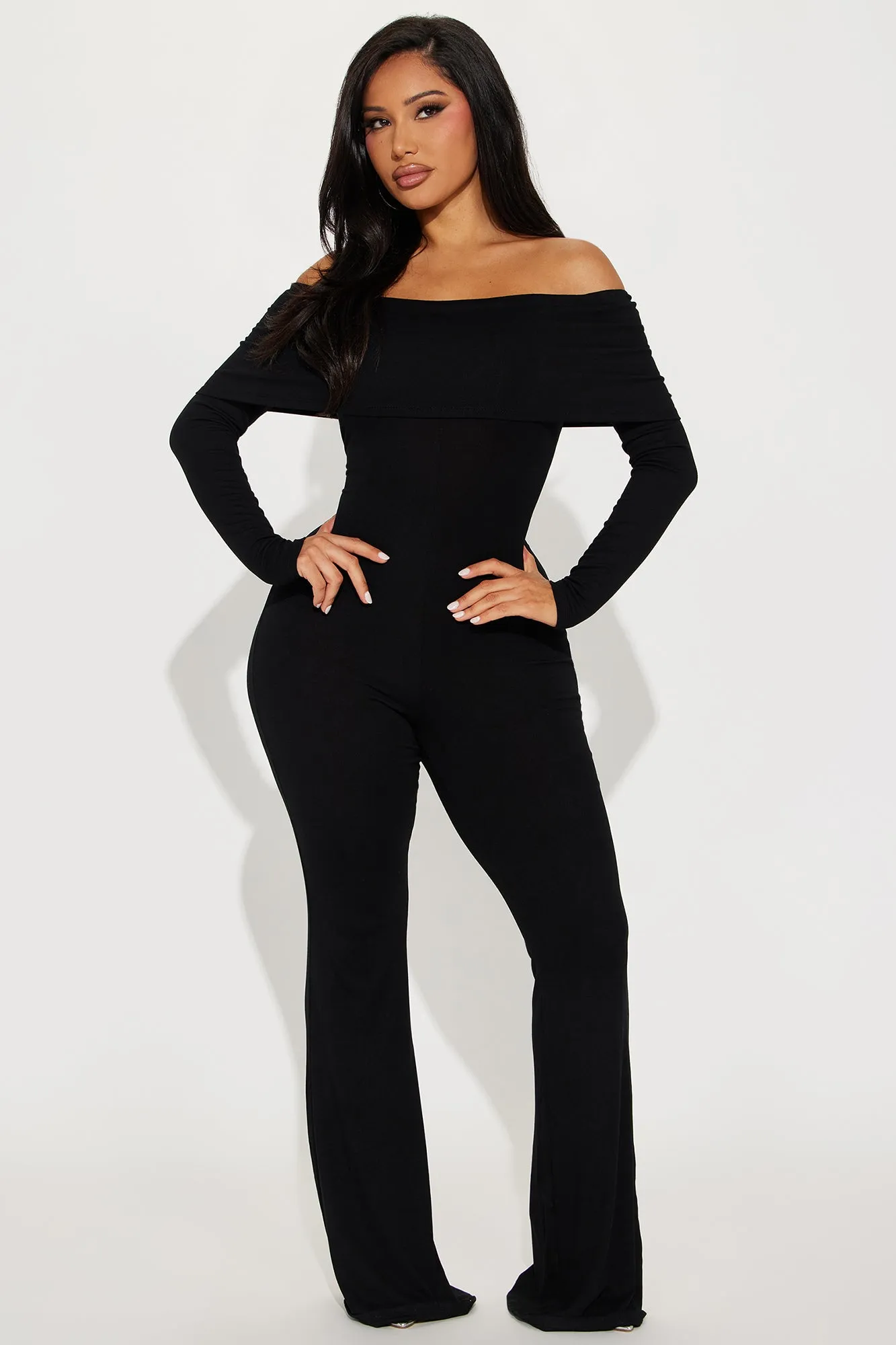Perfectly Good At It Jumpsuit  - Black
