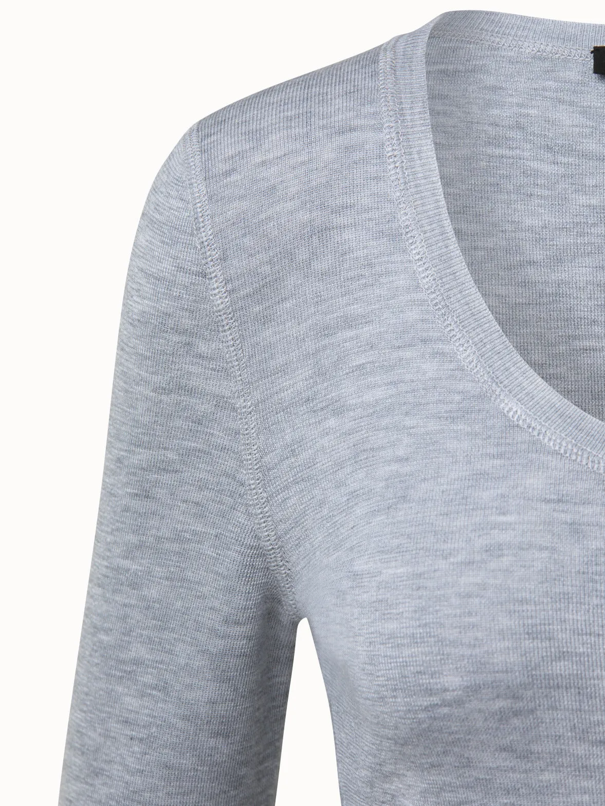 Pullover aus Kaschmir mit Seide