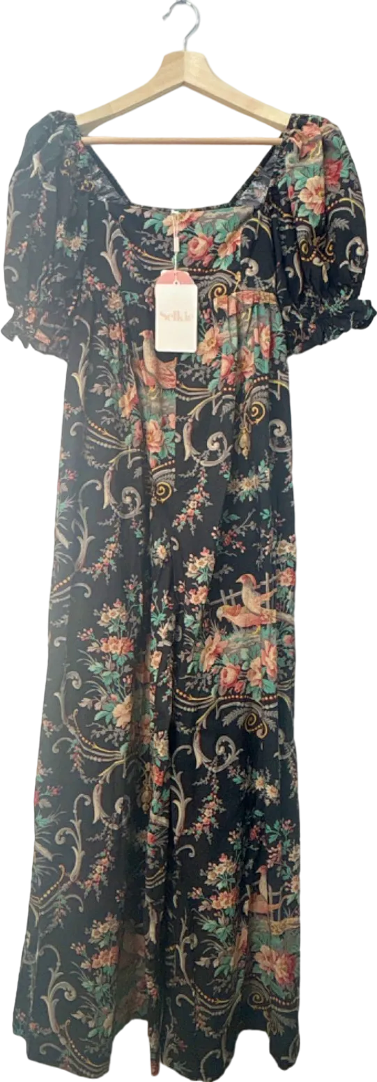 Selkie Black 'Night in Paris' Jumpsuit UK 12