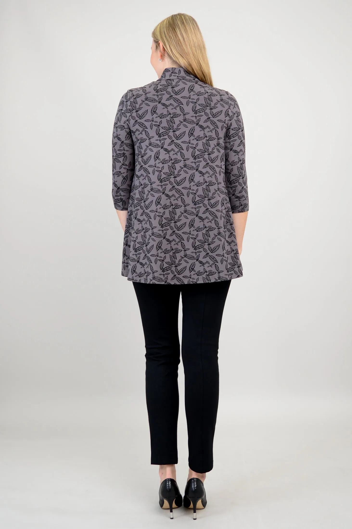 Sharon Top, Tahsis Leaf, Bamboo - Final Sale