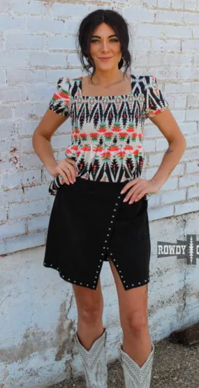 The Las Vegas Nights Aztec Top