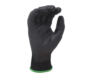 (TSK2001) Task Gloves - Polyurethane Black Palm Coated Gloves