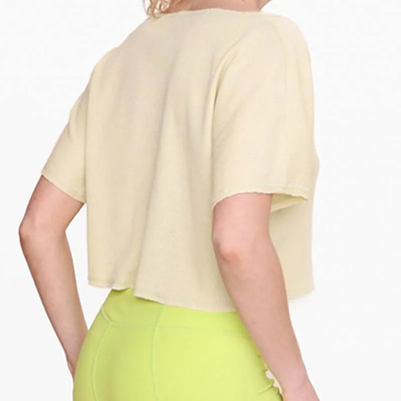 V-Neck Waffle Active Top