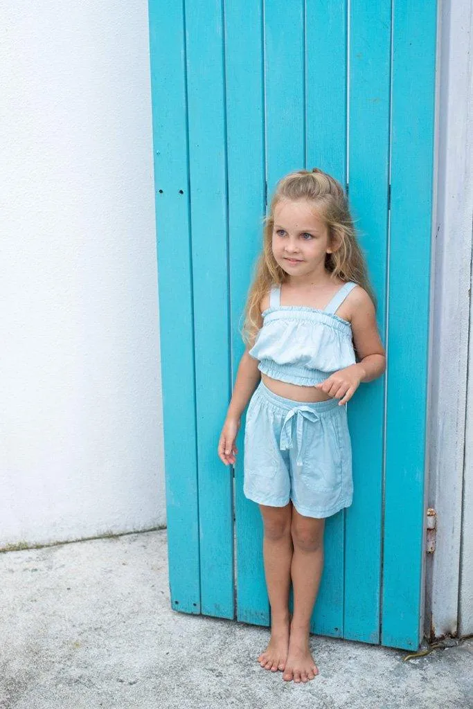 Vida Top in Blue