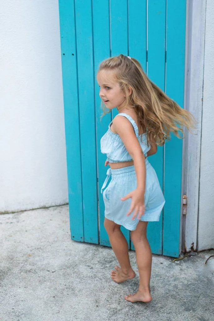 Vida Top in Blue