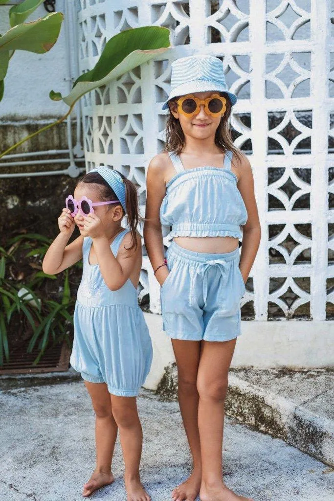 Vida Top in Blue