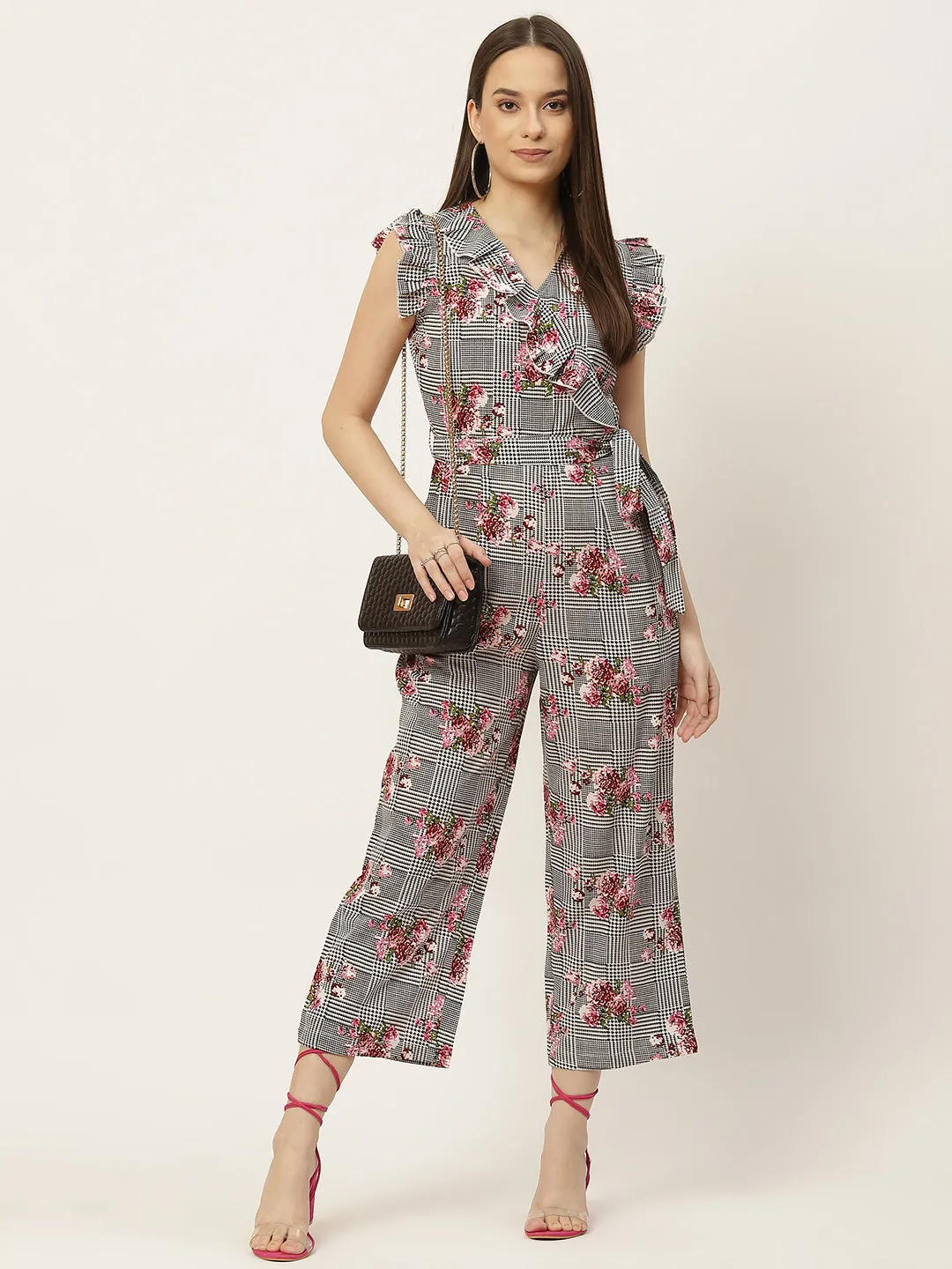 Women Striped Jumpsuit