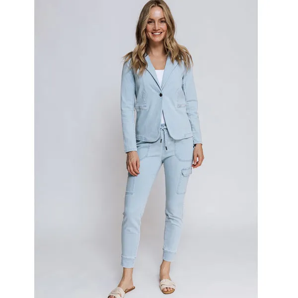 ZHRILL Selma Denim Blazer